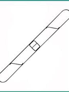 Janitorial Supplies Mop Dust Frame - Commercial Frame 5 x 48